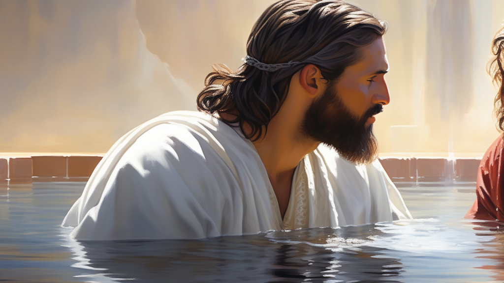 who was baptized twice in the bible