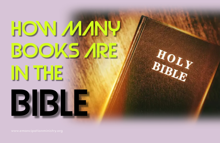 how many books are in the bible