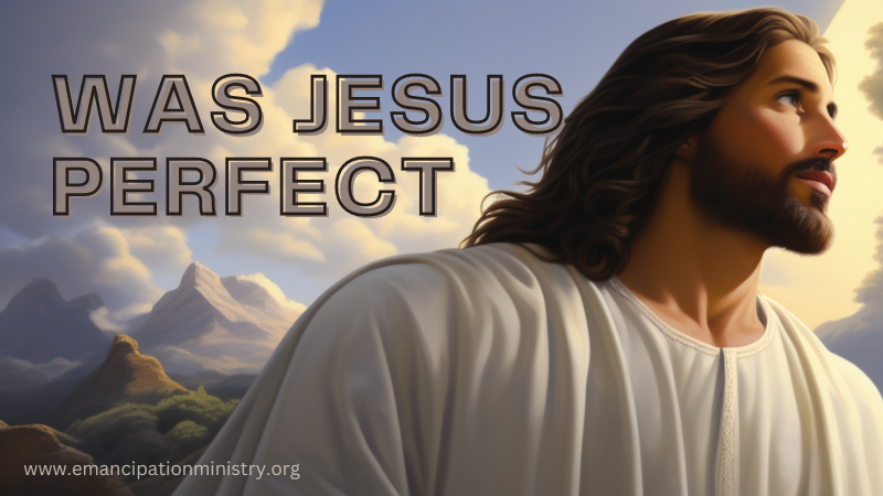 was jesus perfect